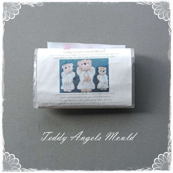 Teddy Angels Mould - Karen Davies