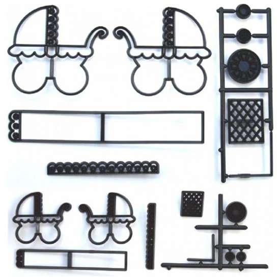 Pram Silhouette Cutters