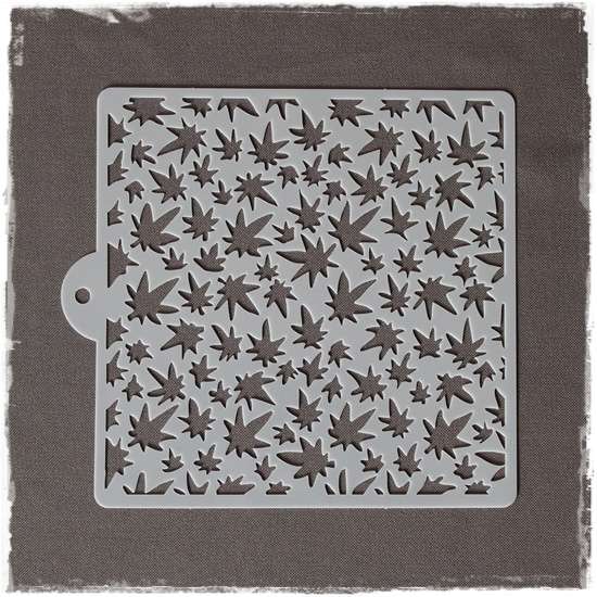 Ivy Leaf Stencil
