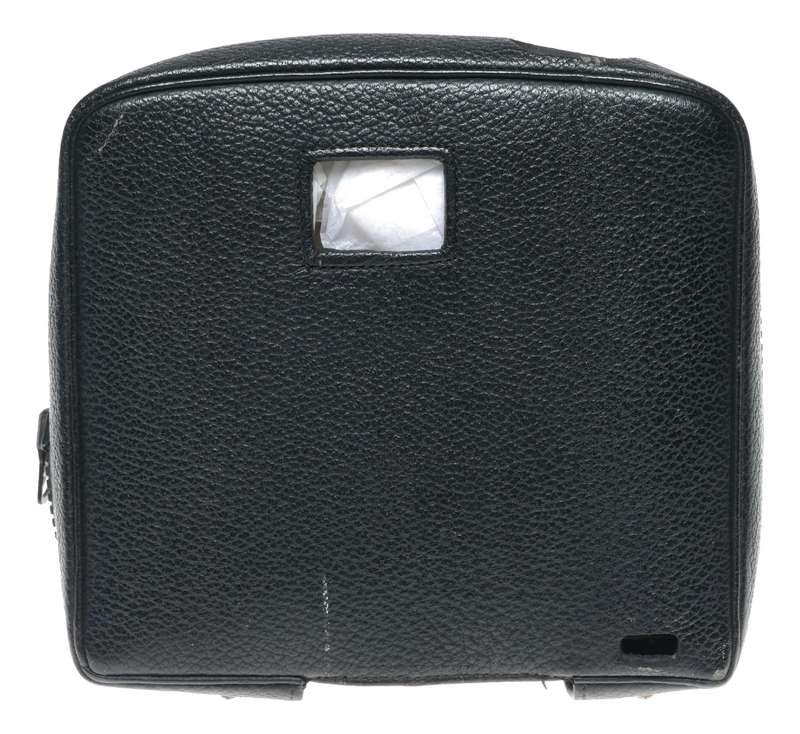Black Pentax vintage SLR caemra lether case to fit motor rare
