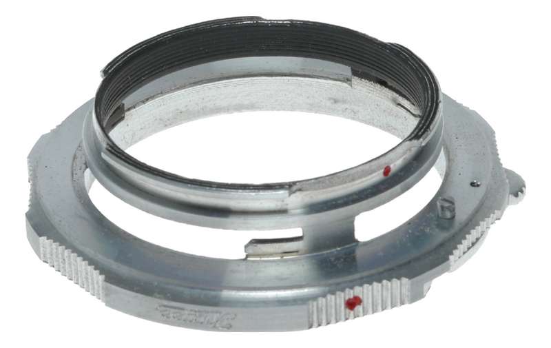 Ihagee Double Bayonet Ring Exakta Exa Camera Accessory Adapter