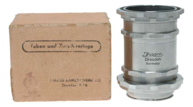Ihagee Exa Exakta Camera Close Up Macro Extension Tubes in Original Box