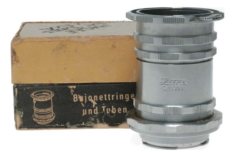Ihagee Exa Exakta Mount Extension Tubes in Original Box
