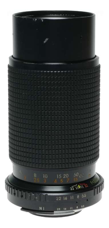 OZECK Super Auto Zoom 1:5.5 f=80-200mm Nikon NI Lens Mount