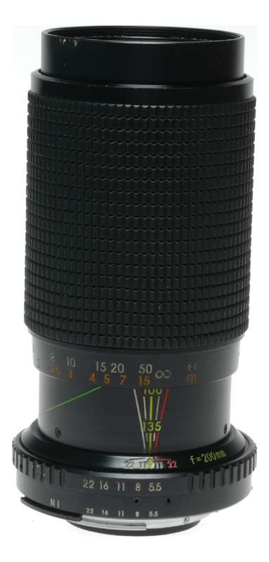 OZECK Super Auto Zoom 1:5.5 f=80-200mm Nikon NI Lens Mount