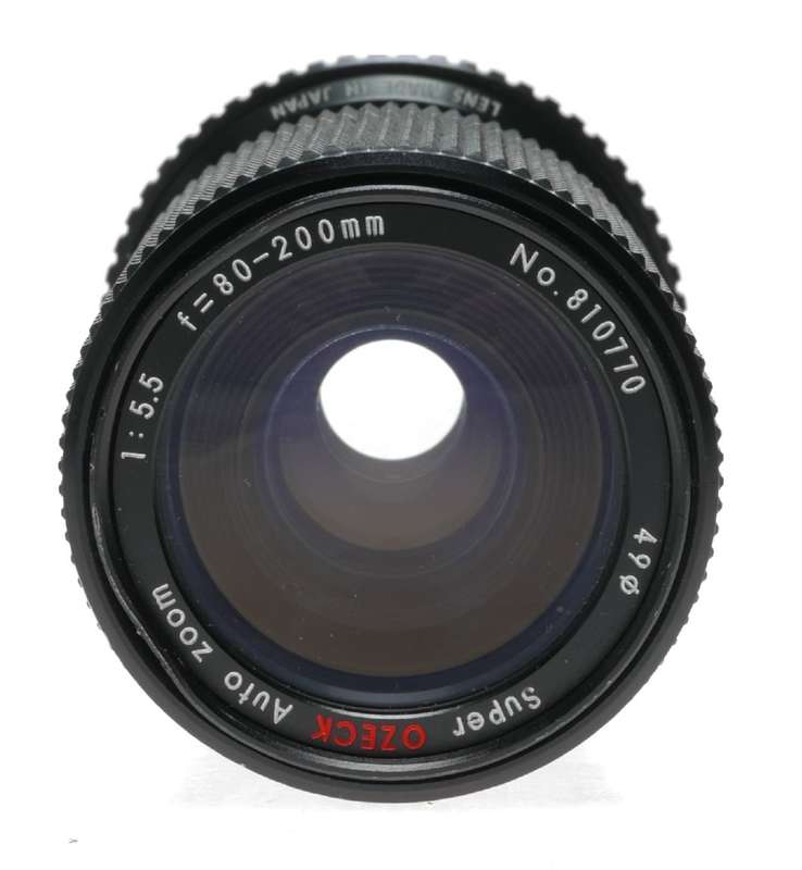 OZECK Super Auto Zoom 1:5.5 f=80-200mm Nikon NI Lens Mount