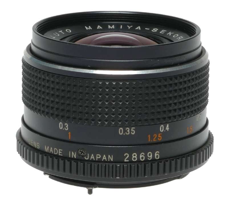 Mamiya Sekor CS Auto Wide Angle Camera Lens 1:2.8 f=28mm