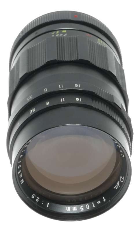 Kashimura Dia f=105mm 1:2.5 Camera Tele Lens Bayonet Mount