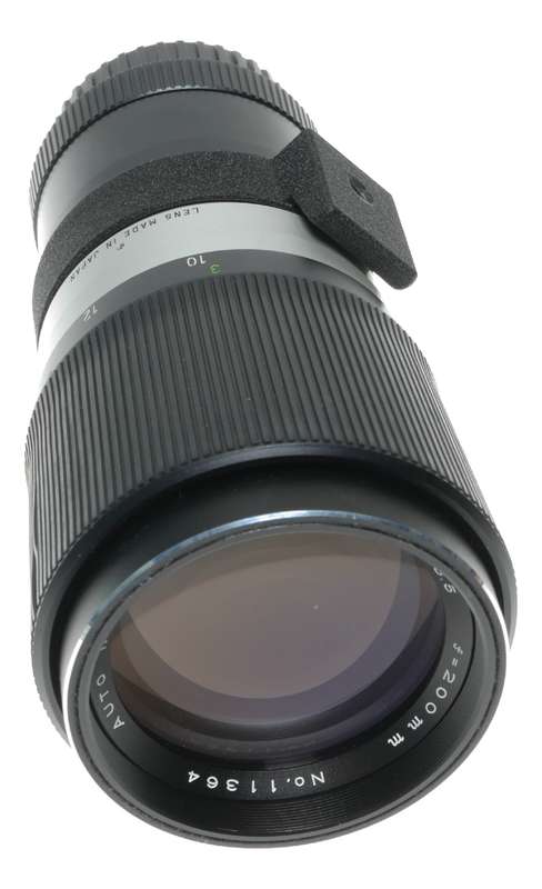 Mamiya Sekor Auto ES 1:3.5 f=200mm Minolta A Mount Lens