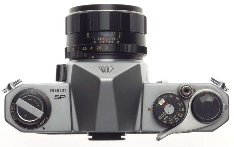 Pentax Asahi Spotmatic SP 35mm SLR film camera Super-Takumar 1:2 f=55mm 2/55 - Pentax