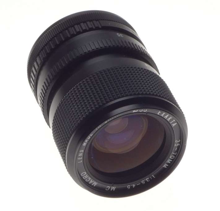 Exakta 35-70mm 1:3.5-4.5 MC Macro SLR 35mm Film Camera Lens