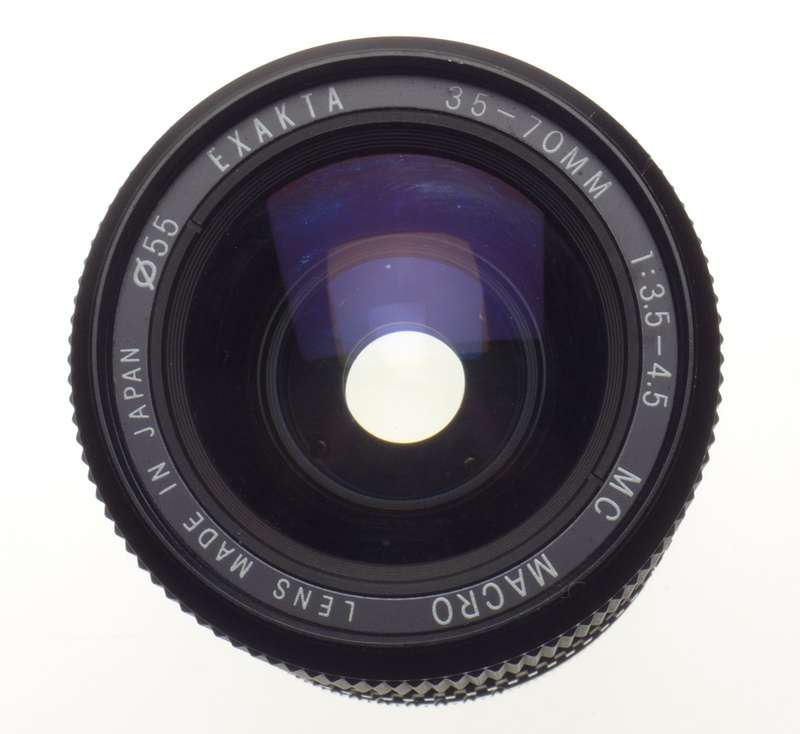 Exakta 35-70mm 1:3.5-4.5 MC Macro SLR 35mm Film Camera Lens