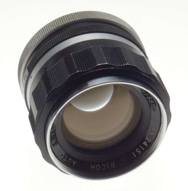 Ricoh Auto Rikenon 1:1.4 f=55mm Classic 35mm SLR Film Camera Lens - Richo