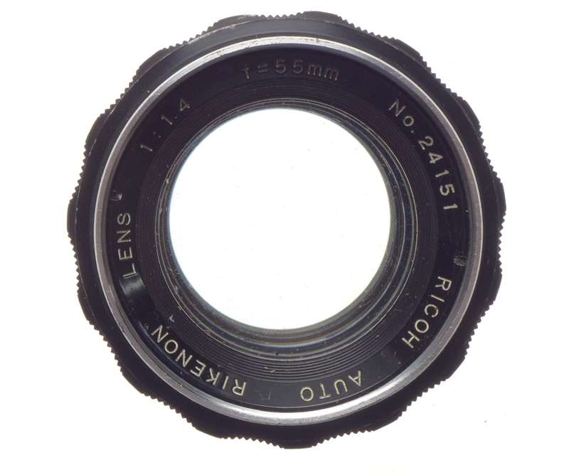 Ricoh Auto Rikenon 1:1.4 f=55mm Classic 35mm SLR Film Camera Lens - Richo