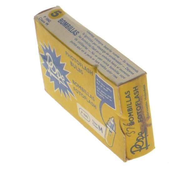 Pope Fotoflash P1042 Classic 35mm SLR Film Camera Flash Bulb