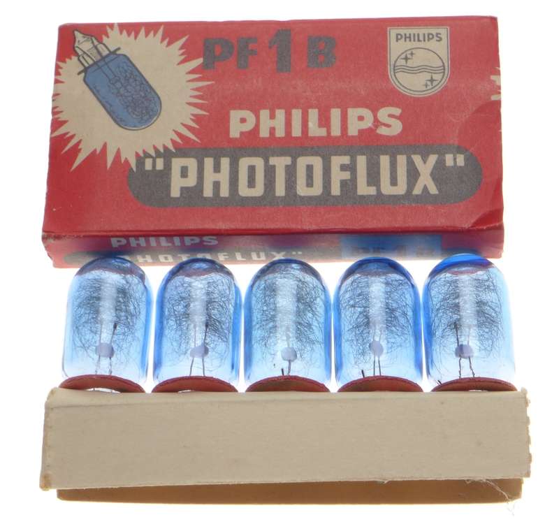 Philips Photoflux PF1B Classic 35mm SLR Camera Flash Bulbs