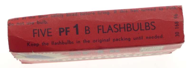 Philips Photoflux PF1B Classic 35mm SLR Camera Flash Bulbs