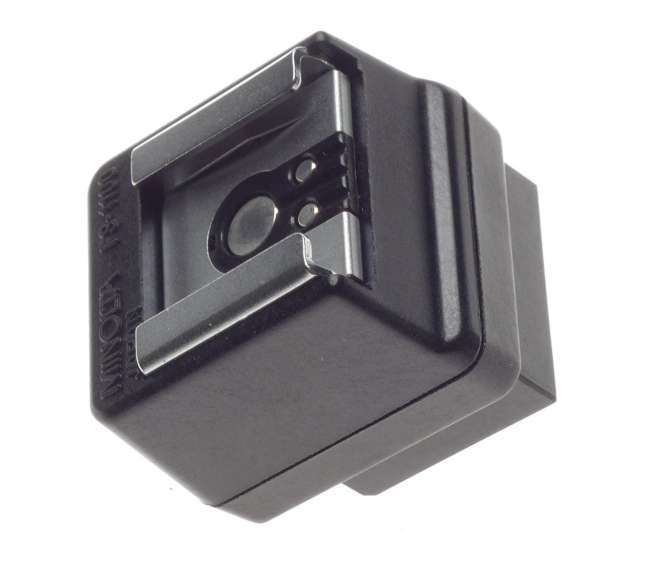 Minolta Flash Shoe Adapter FS-1100 Classic 35mm SLR Vintage Camera Flash Shoe - Minolta