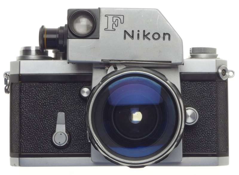 Photomic prism meter head nikon f 35mm chrome camera wide angle kogaku 1:3.5 f=2.8cm