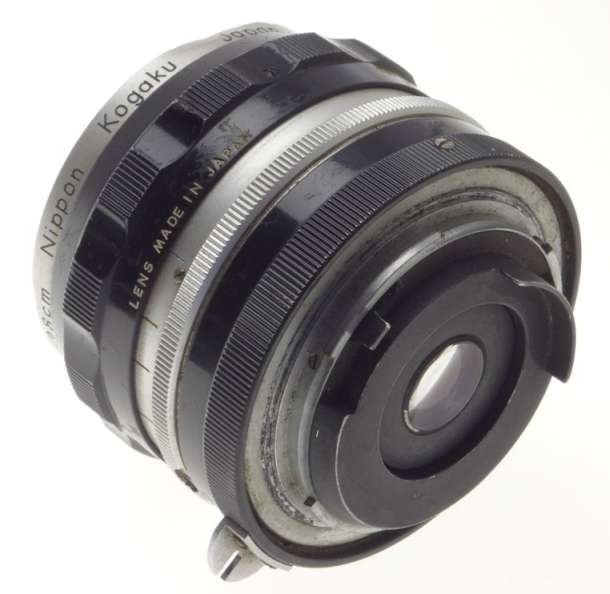 Photomic prism meter head nikon f 35mm chrome camera wide angle kogaku 1:3.5 f=2.8cm