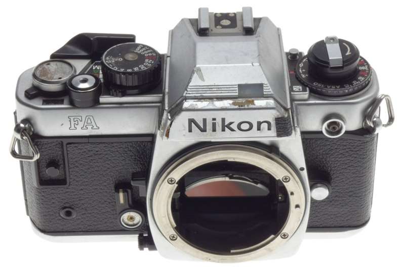 Nikon fa 35mm slr film camera body parts only or repair not working - Nikon