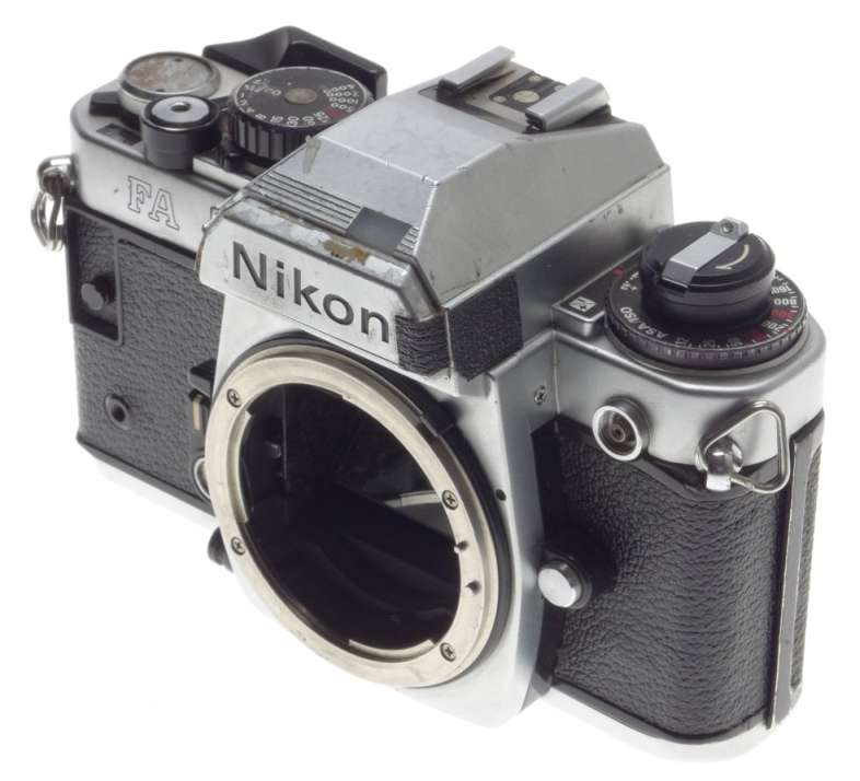 Nikon fa 35mm slr film camera body parts only or repair not working - Nikon