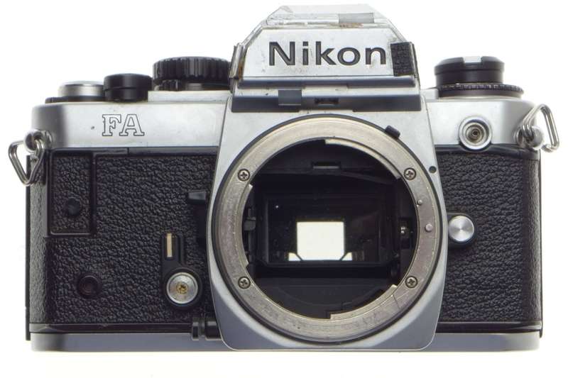 Nikon fa 35mm slr film camera body parts only or repair not working - Nikon