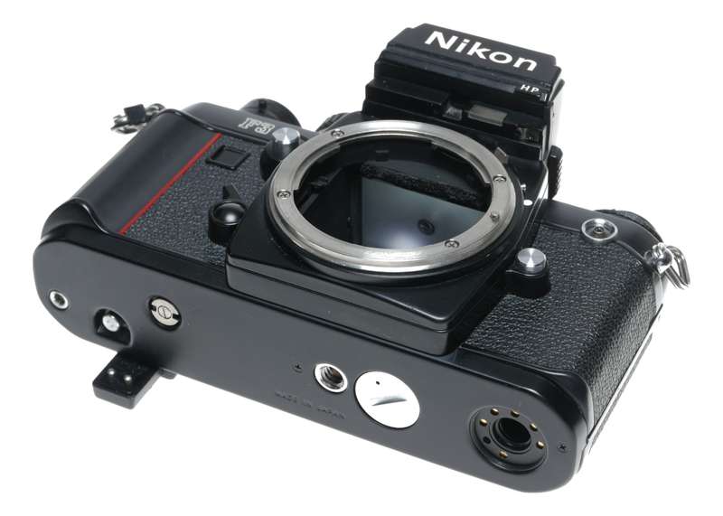 Nikon F3 PRESS camera black with motor Rare vintage SLR 35mm