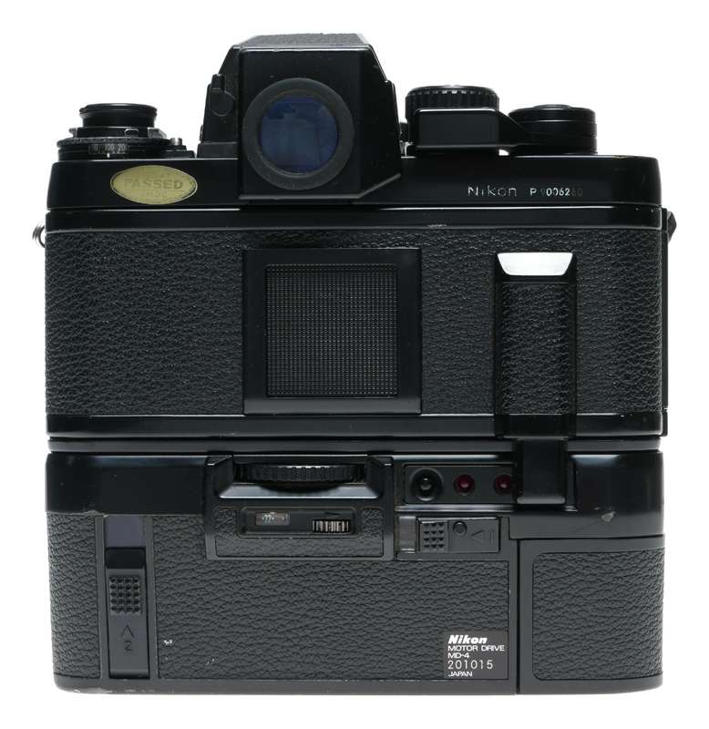 Nikon F3 PRESS camera black with motor Rare vintage SLR 35mm