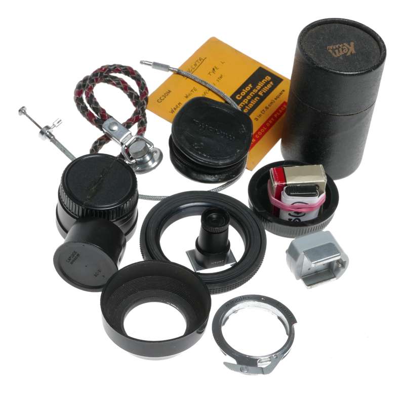 Vintage film camera accessories filters and things hard to find 11