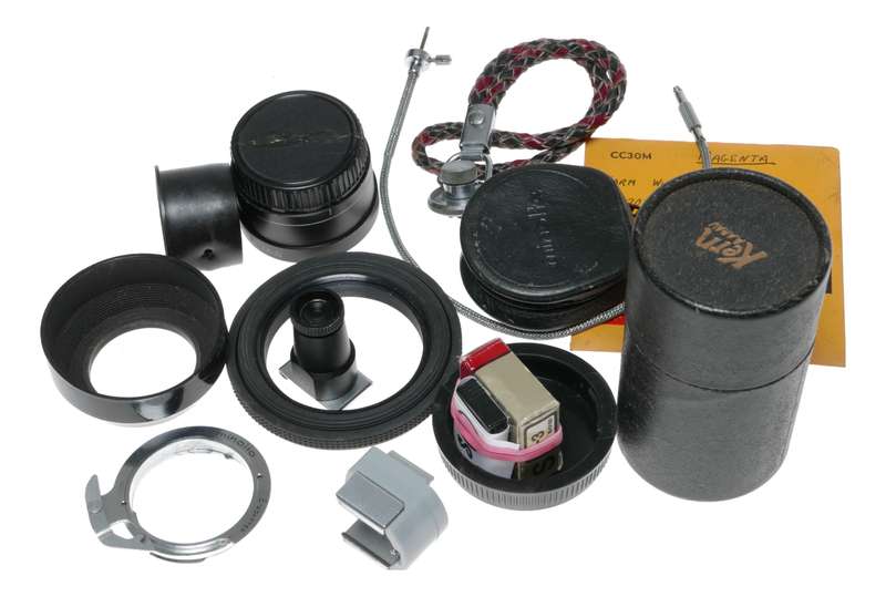 Vintage film camera accessories filters and things hard to find 11