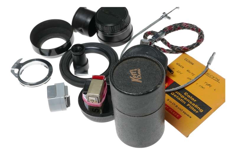 Vintage film camera accessories filters and things hard to find 11