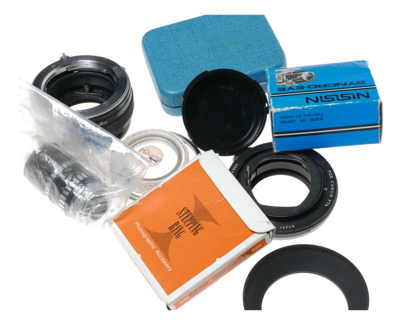 Vintage film camera accessories filters and things hard to find 15