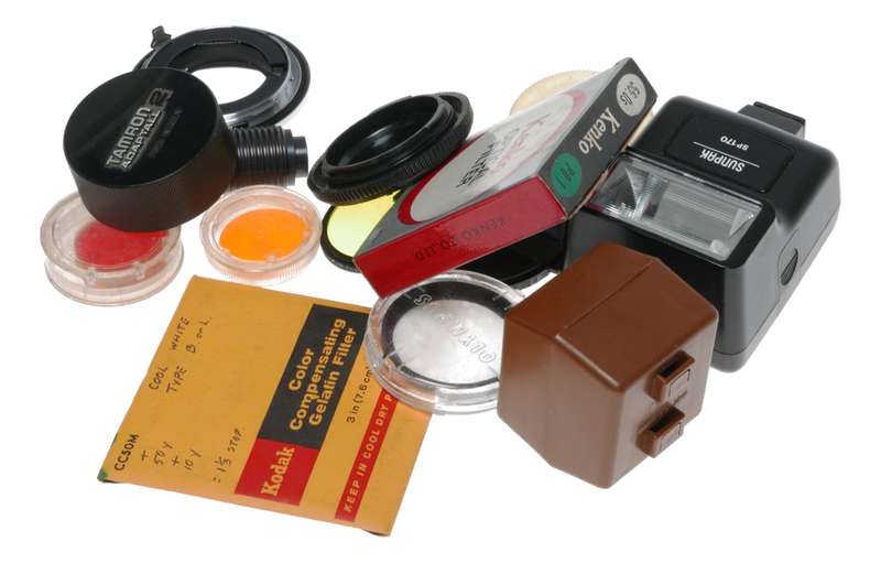 Vintage film camera accessories filters and things hard to find 18