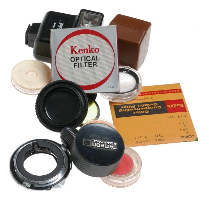 Vintage film camera accessories filters and things hard to find 18