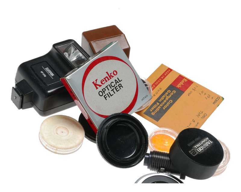 Vintage film camera accessories filters and things hard to find 18