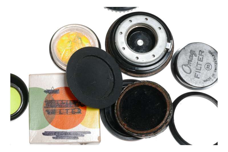 Vintage film camera accessories filters and things hard to find 20