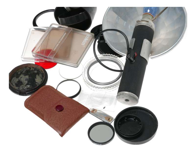 Vintage film camera accessories filters and things hard to find 23