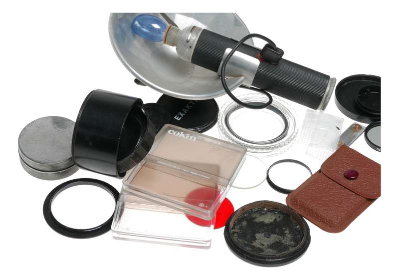 Vintage film camera accessories filters and things hard to find 23