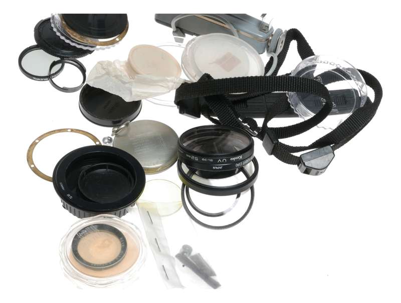Vintage film camera accessories filters and things hard to find 24