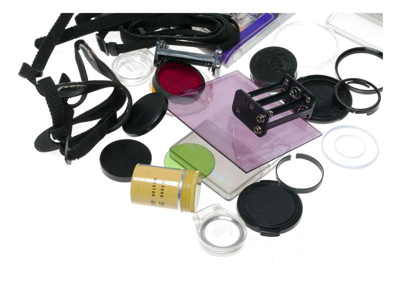 Vintage film camera accessories filters and things hard to find 25