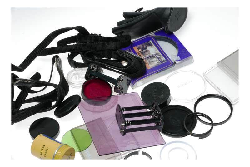 Vintage film camera accessories filters and things hard to find 25