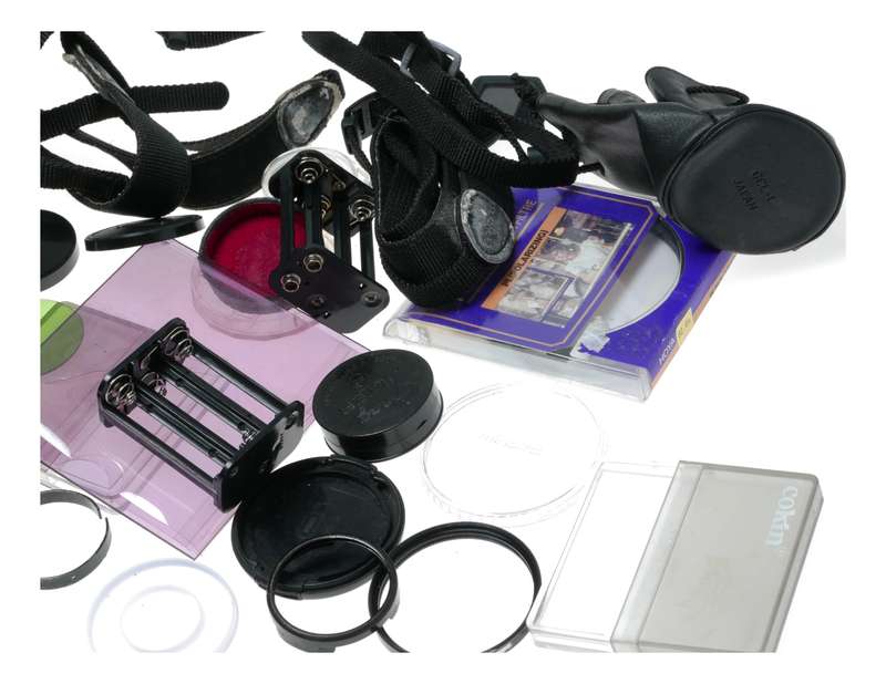 Vintage film camera accessories filters and things hard to find 25