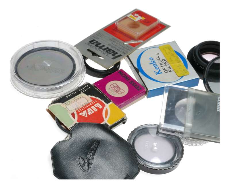 Vintage film camera accessories filters and things hard to find 27
