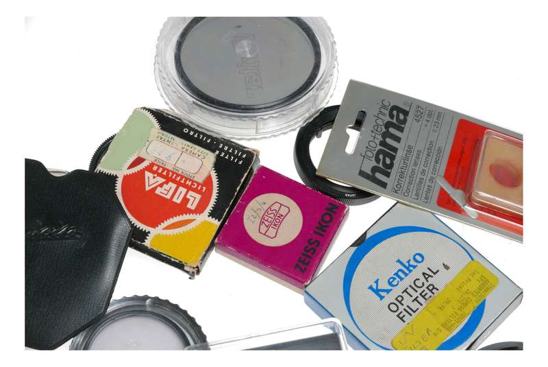 Vintage film camera accessories filters and things hard to find 27
