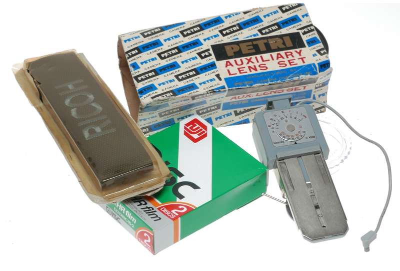 Vintage film camera accessories filters and things hard to find 30