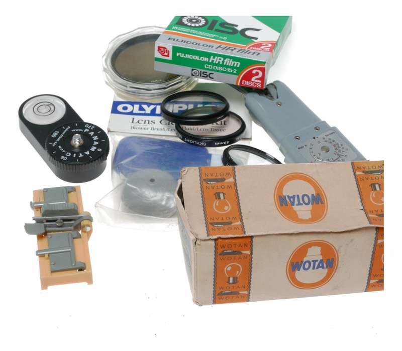 Vintage film camera accessories filters and things hard to find 31