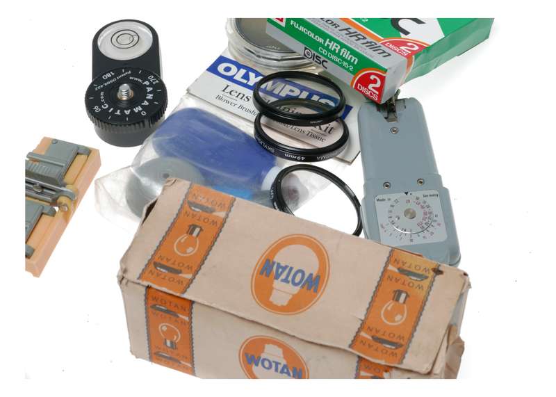Vintage film camera accessories filters and things hard to find 31