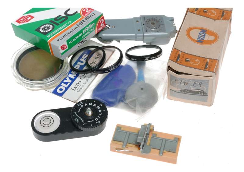 Vintage film camera accessories filters and things hard to find 31