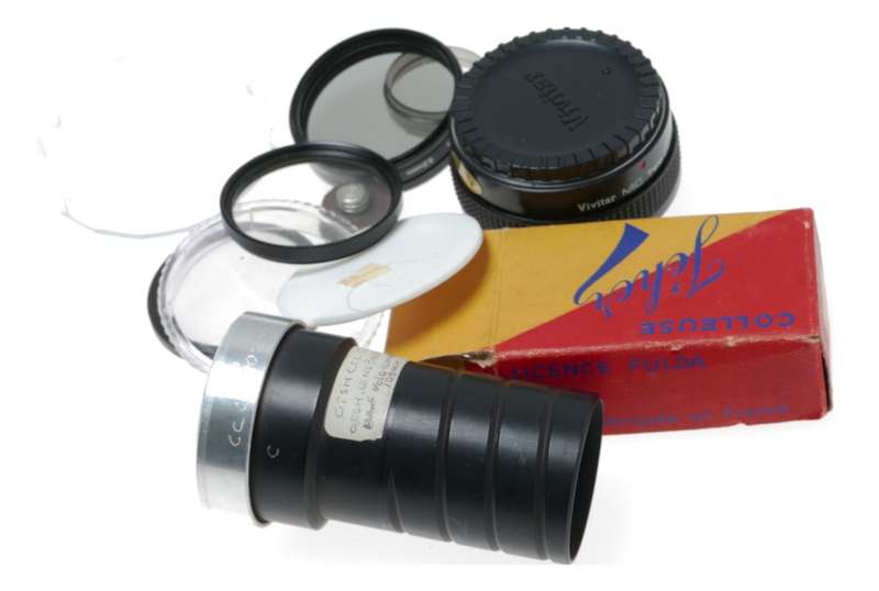 Vintage film camera accessories filters and things hard to find 33